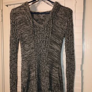 Roxy Gray Knit Sweater